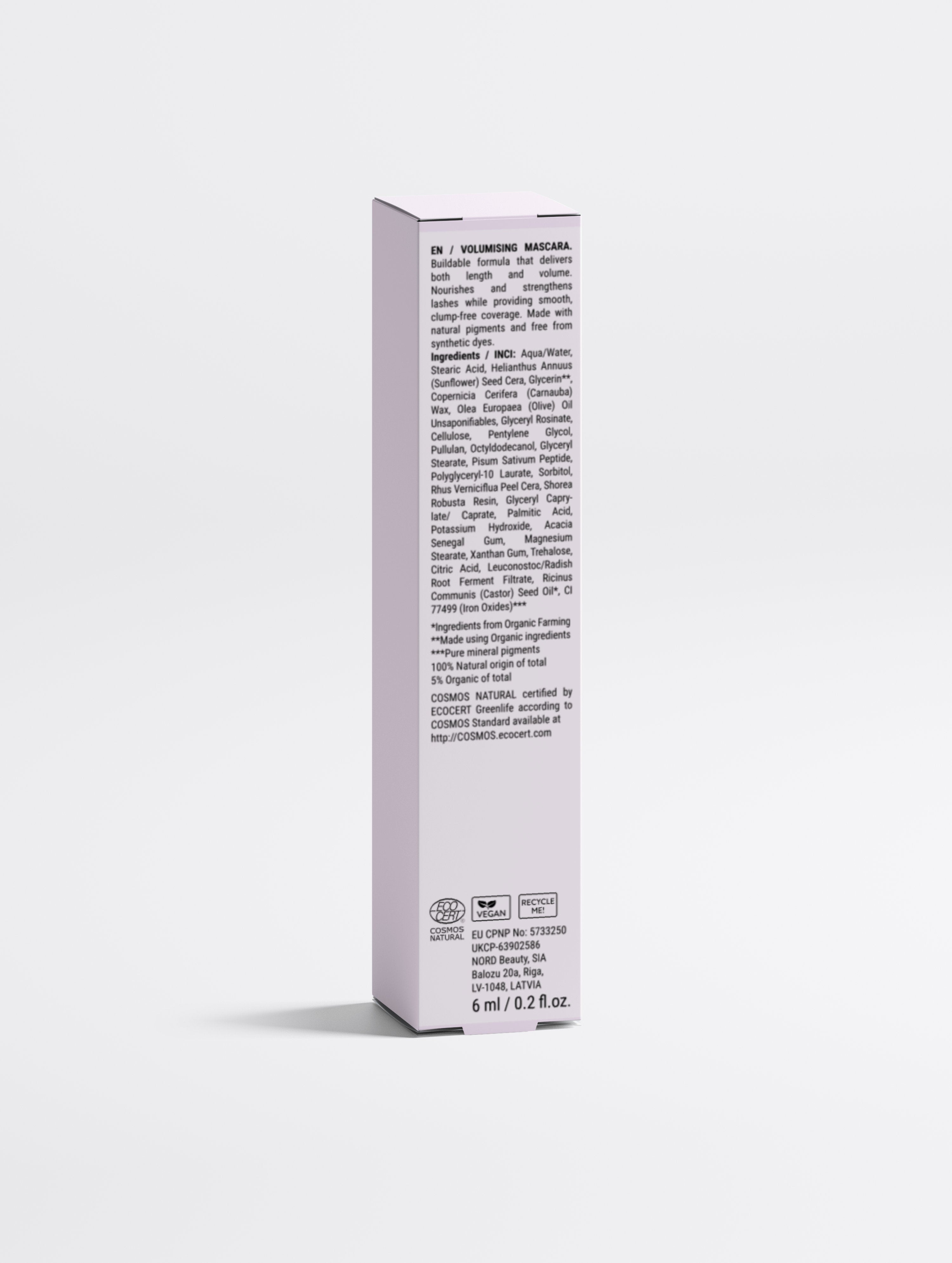 Lengthening & Volumising Mascara