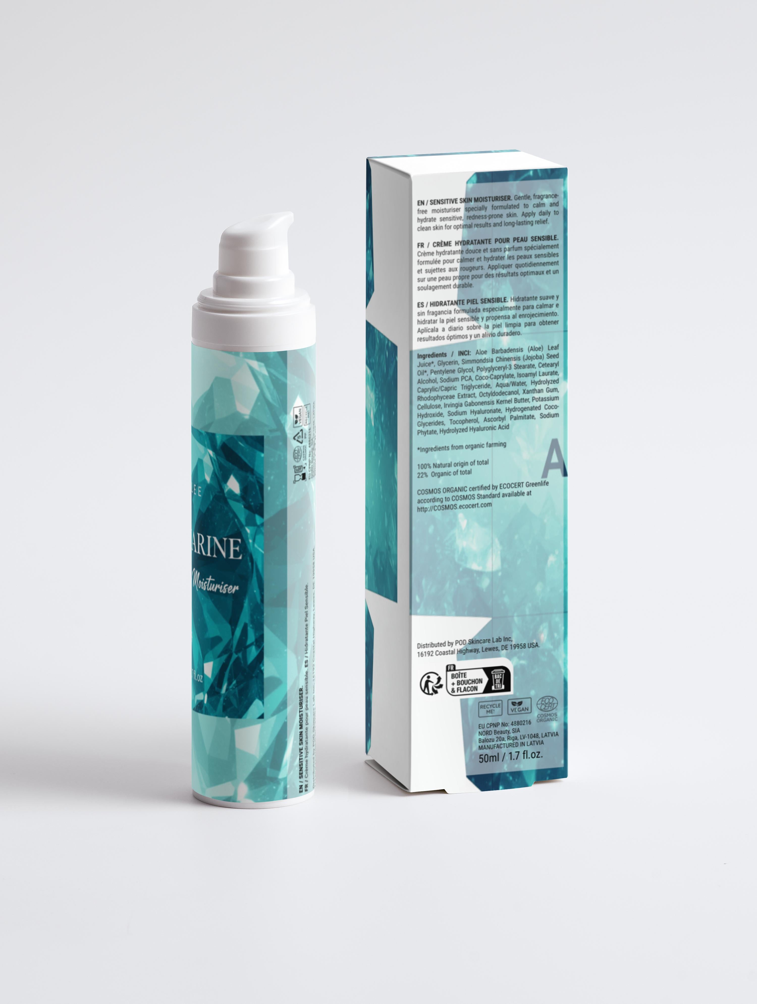 Sensitive Skin Moisturiser, Fragrance Free